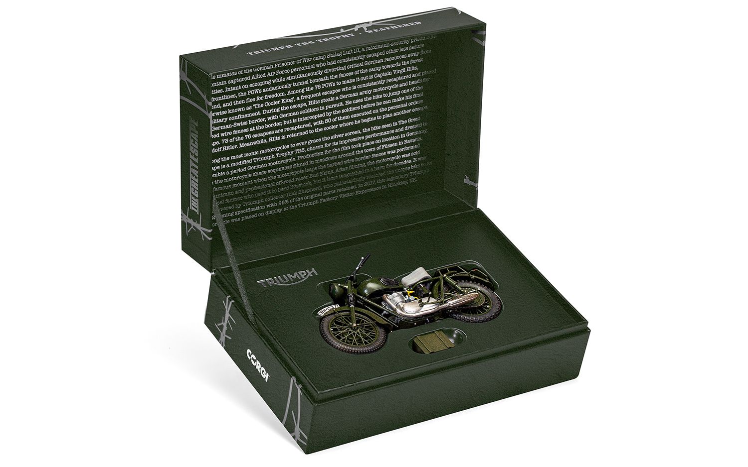 CORGI® The Great Escape - Triumph TR6 Trophy (Weathered